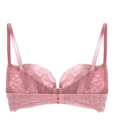Marine Non-Padded Underwired Bra, Pink