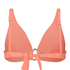 Triangle Bikini Top Luxe, Orange