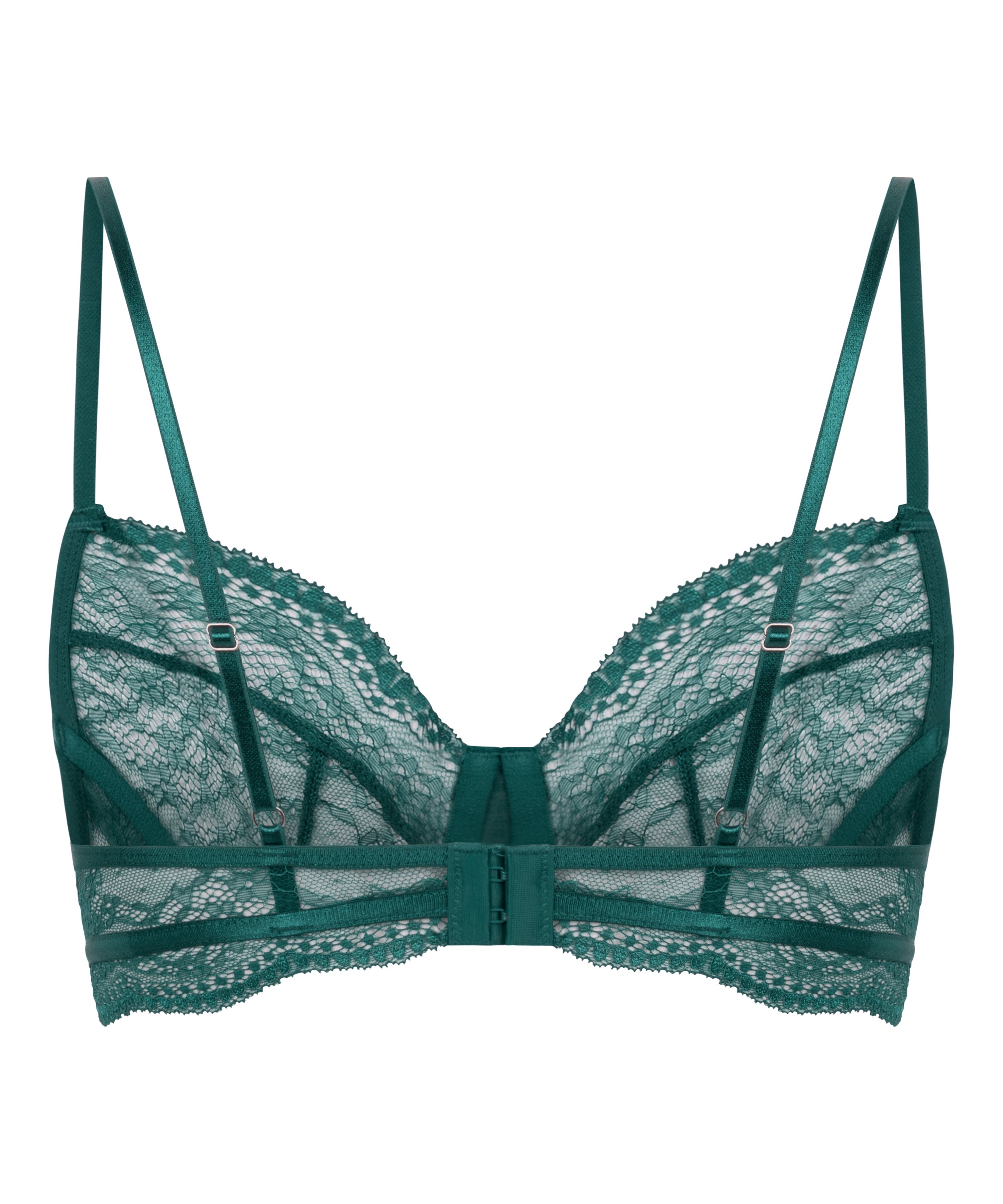Isabelle Non-Padded Underwired Bra, Green, main
