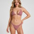 Amalfi Triangle Bikini Top, Red