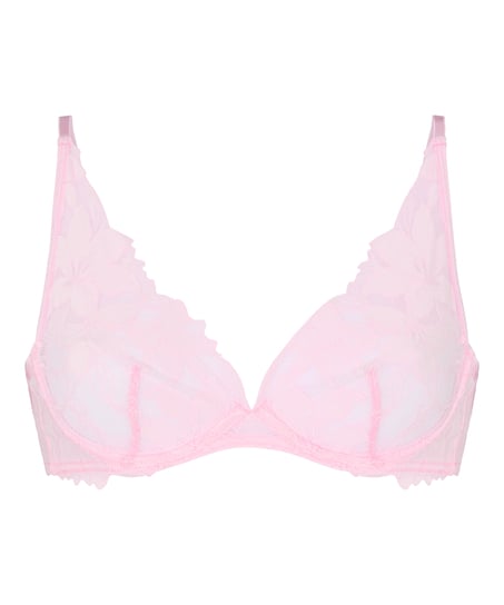 Ingrid Non-Padded Underwired Bra, Pink