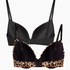 2-Pack Padded Underwired Bra, Black