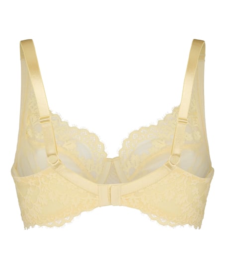 Daisy Non-Padded Underwired Bra, Yellow