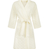Quilted Robe, White
