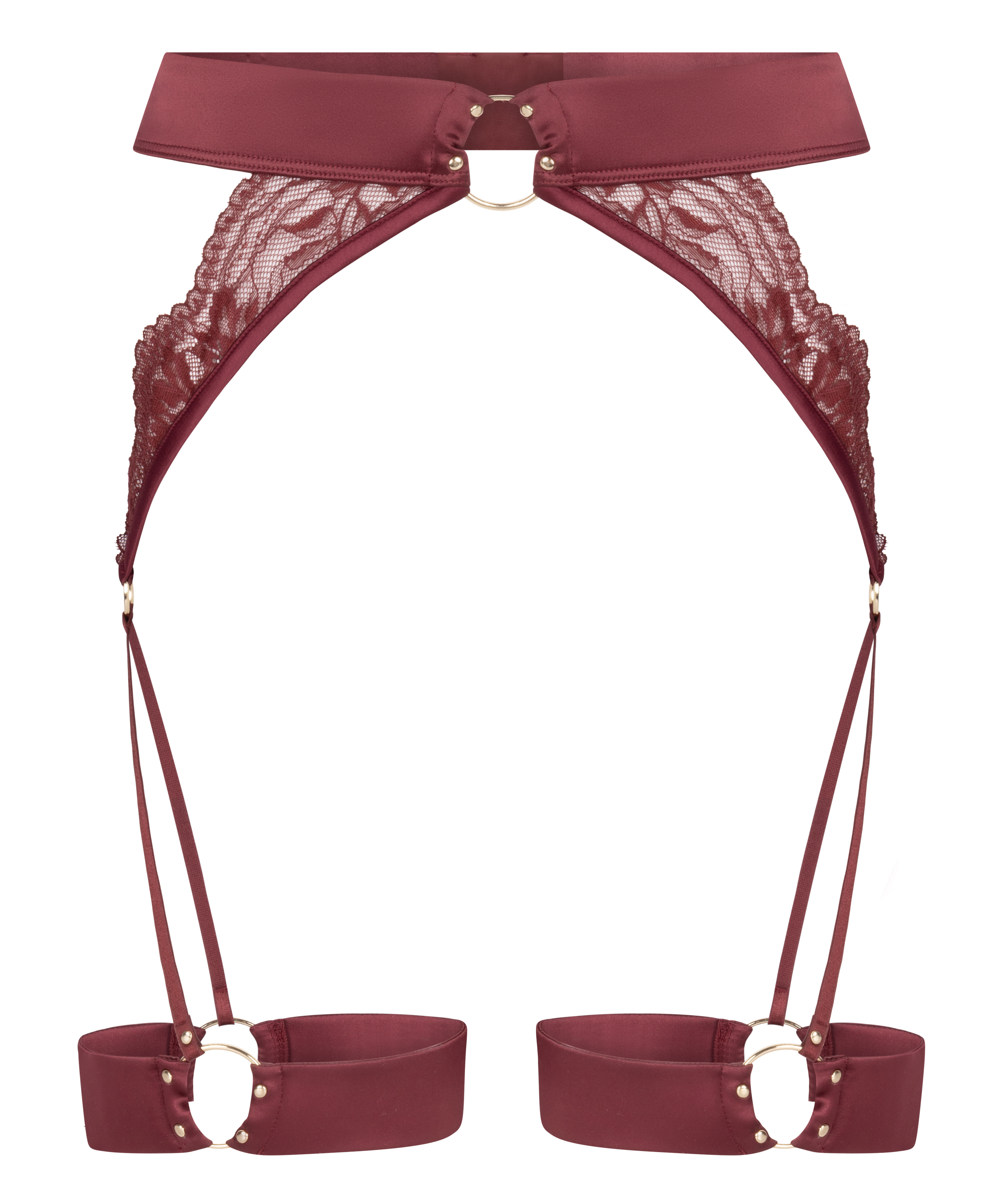 Marjolein Suspenderbelt, Red, main