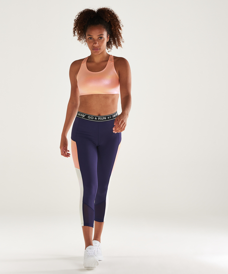 HKMX Regular waist capri, Blue