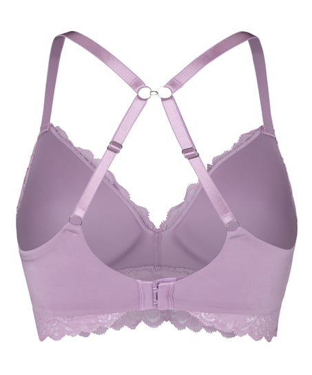 Andrea Padded Non-Wired Bra, Purple