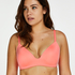 Mona Padded Non-Wired Push-Up Bra, Pink
