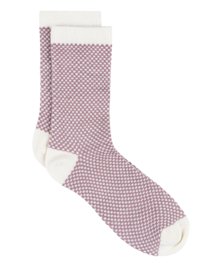 Modal Crew Socks, Purple