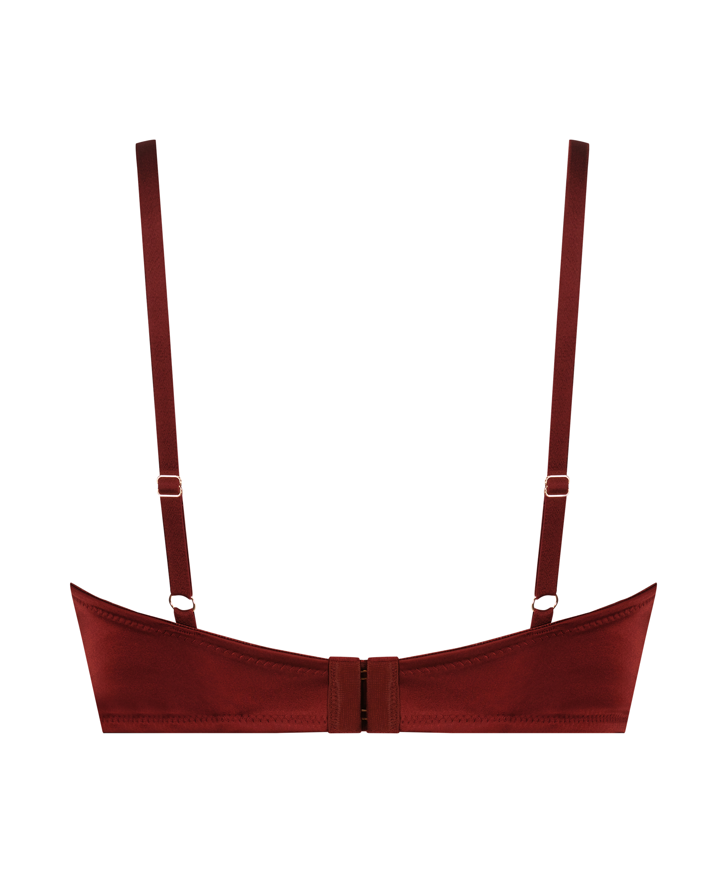 Lara Semi-Padded Longline Underwired Bra, Red, main