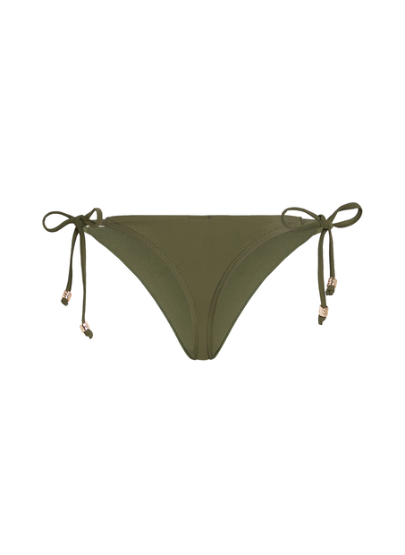 Luna String Bikini Bottom, Green