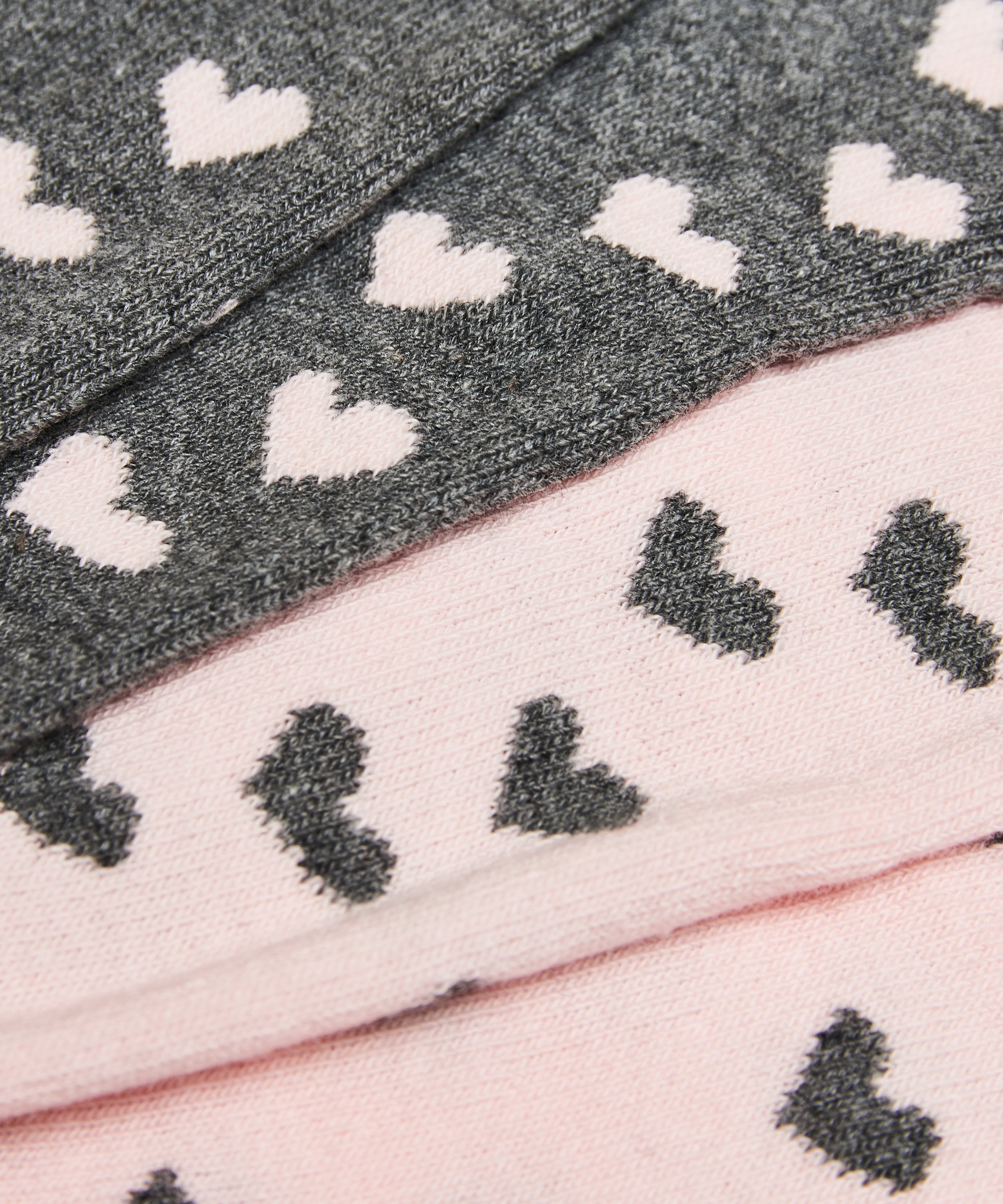 2 Pairs Of Socks, Gray, main