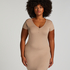 Henley Nightshirt, Beige