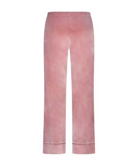 Velours Jogging Pants, Purple