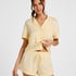 Essential Jersey Short-Sleeved Jacket, Yellow