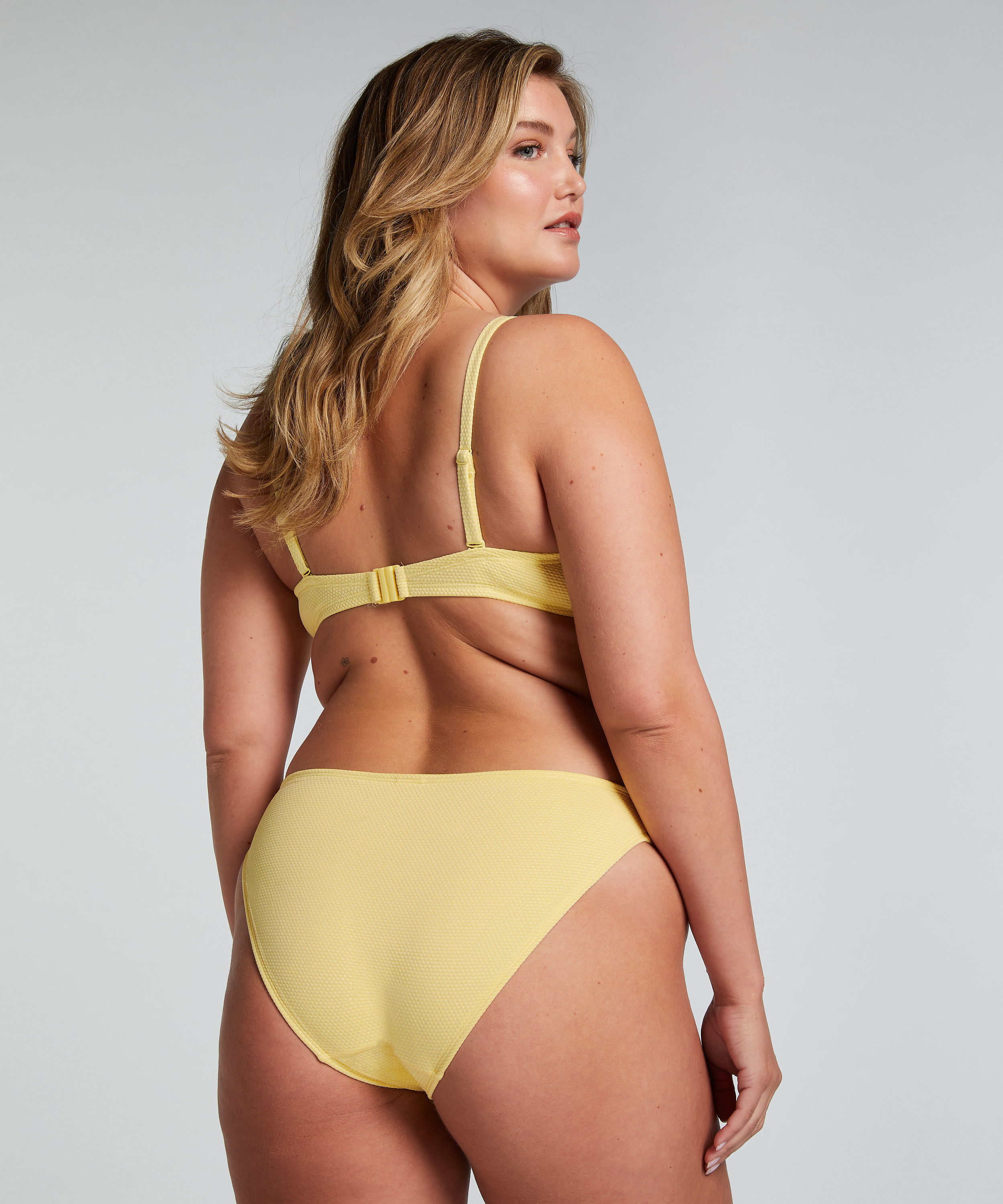 Scallop Rio Bikini Bottoms, Yellow, main