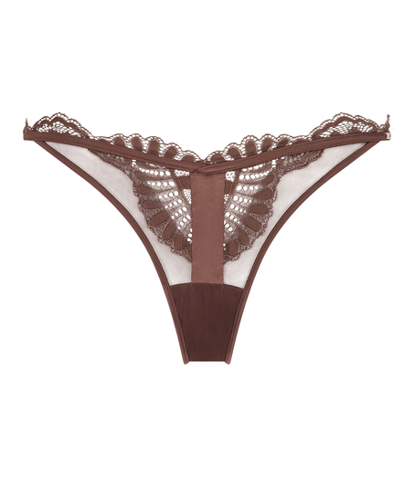 Indigo Thong, Brown