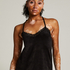 Velvet Lace Cami, Black
