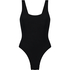 Shaping Crinkle Swimsuit, Black
