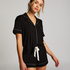 Essential Jersey Short-Sleeved Jacket, Black