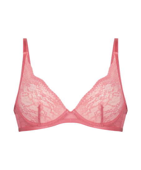 Isabelle Non-Padded Underwired Bra, Pink