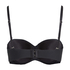 Jane Padded Strapless Underwired Bra, Black