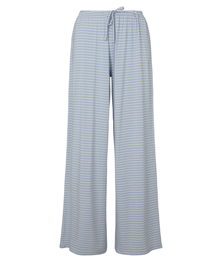 Striped Pyjama Pants, Blue