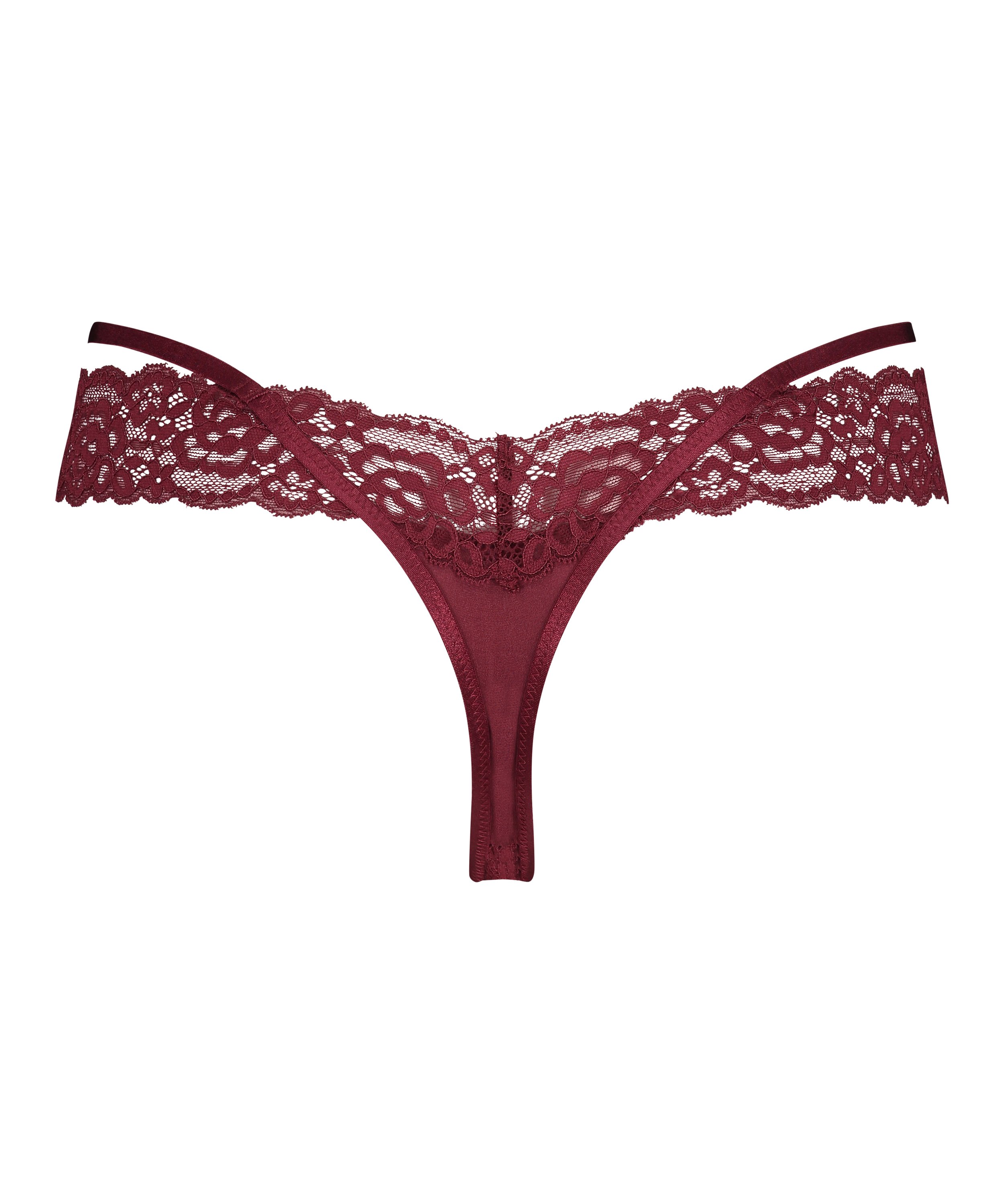 Willow Low RiseThong, Red, main