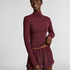super soft Turtleneck Shirt with Cashmere, Purple