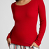 Cotton Pyjama Top, Red