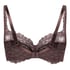 Daisy Non-Padded Underwired Bra, Brown