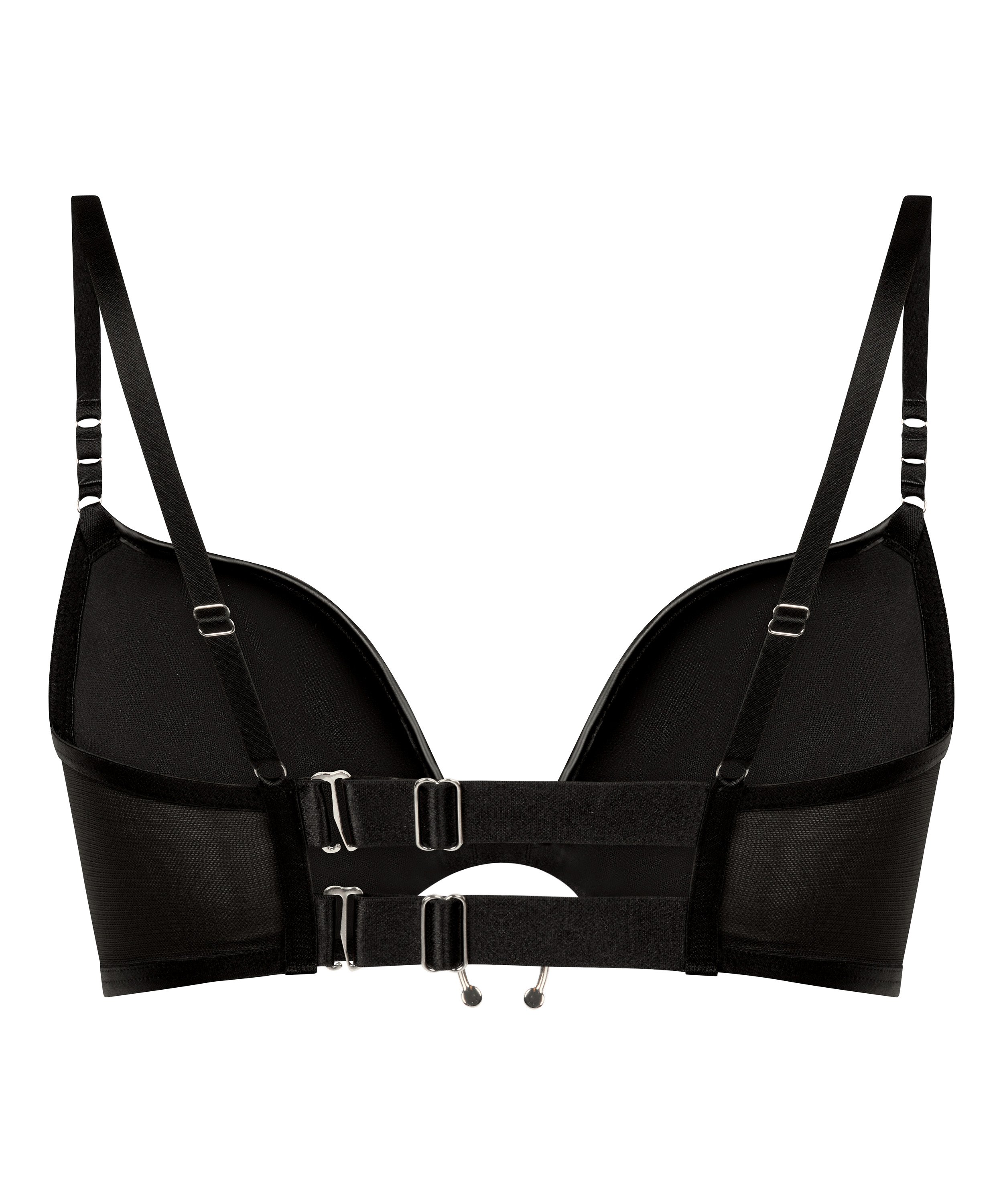 Zelda Push-Up Bra, Black, main