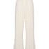 Pants Loose Pointelle, White