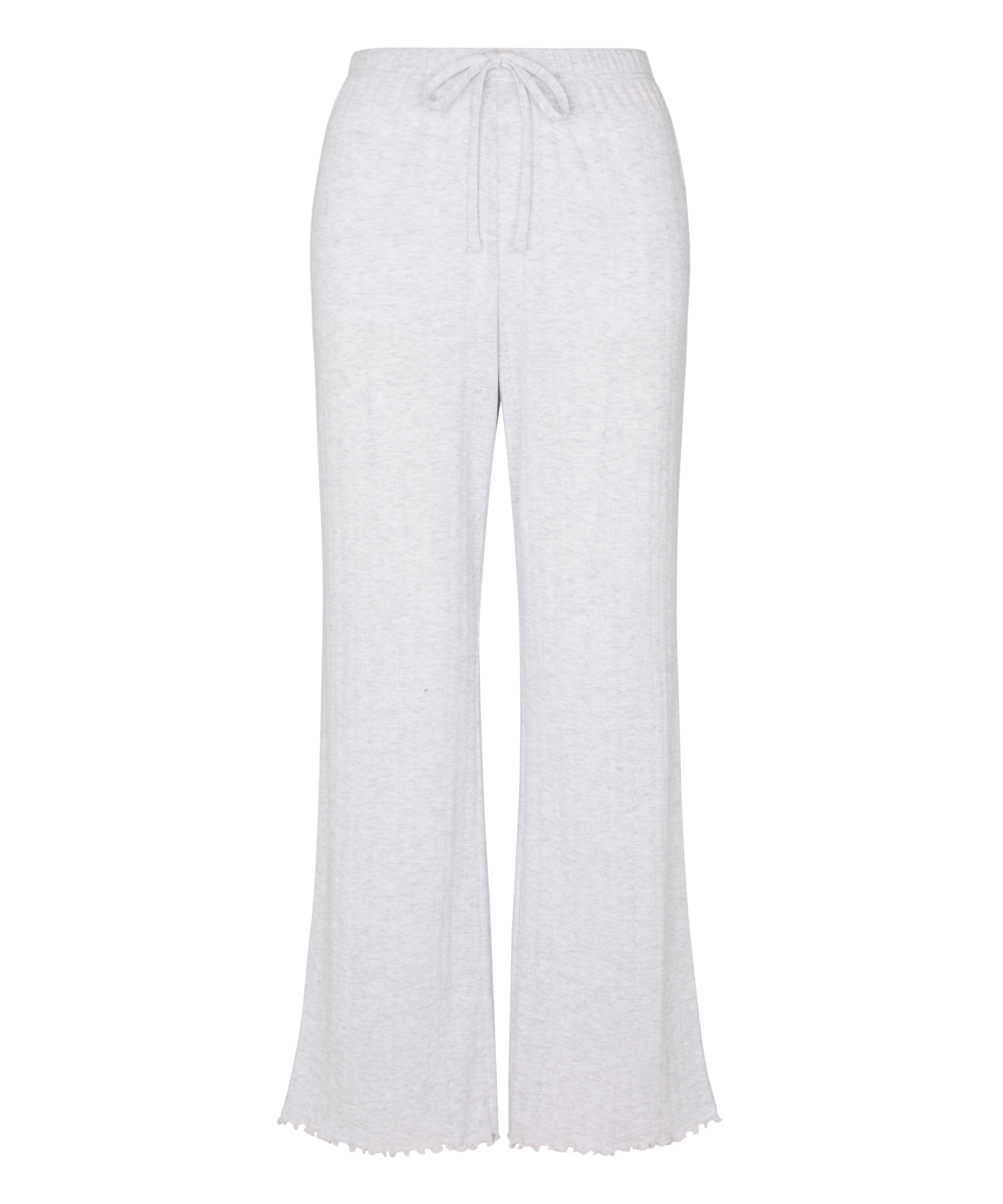 Pointelle Pyjama Pants, Beige, main