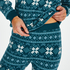 Fleece Pyjama Set, Blue