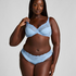 Diva Non-Padded Underwired Bra, Blue