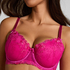 Peonie Padded Underwired Bra, Pink