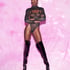 Sienna High Leg Body, Black