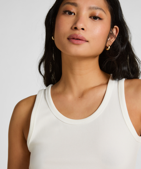 Singlet Jersey, White