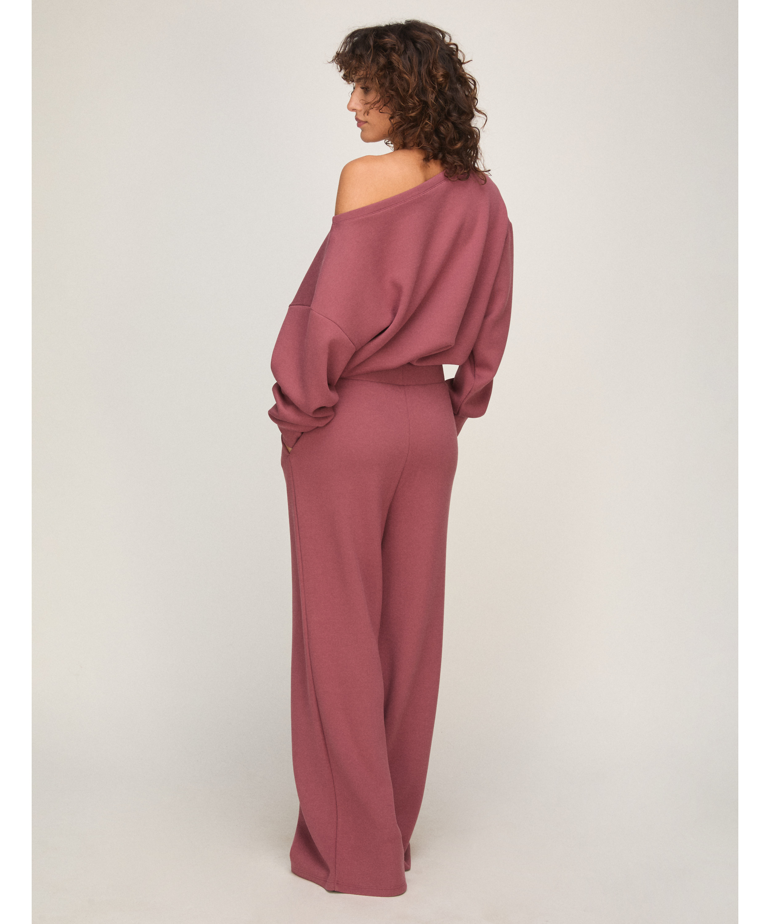 Top Viscose Boatneck, Pink, main