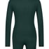 Brushed Short Onesie, Green
