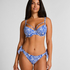 Cancun Padded Bikinitop, Blue
