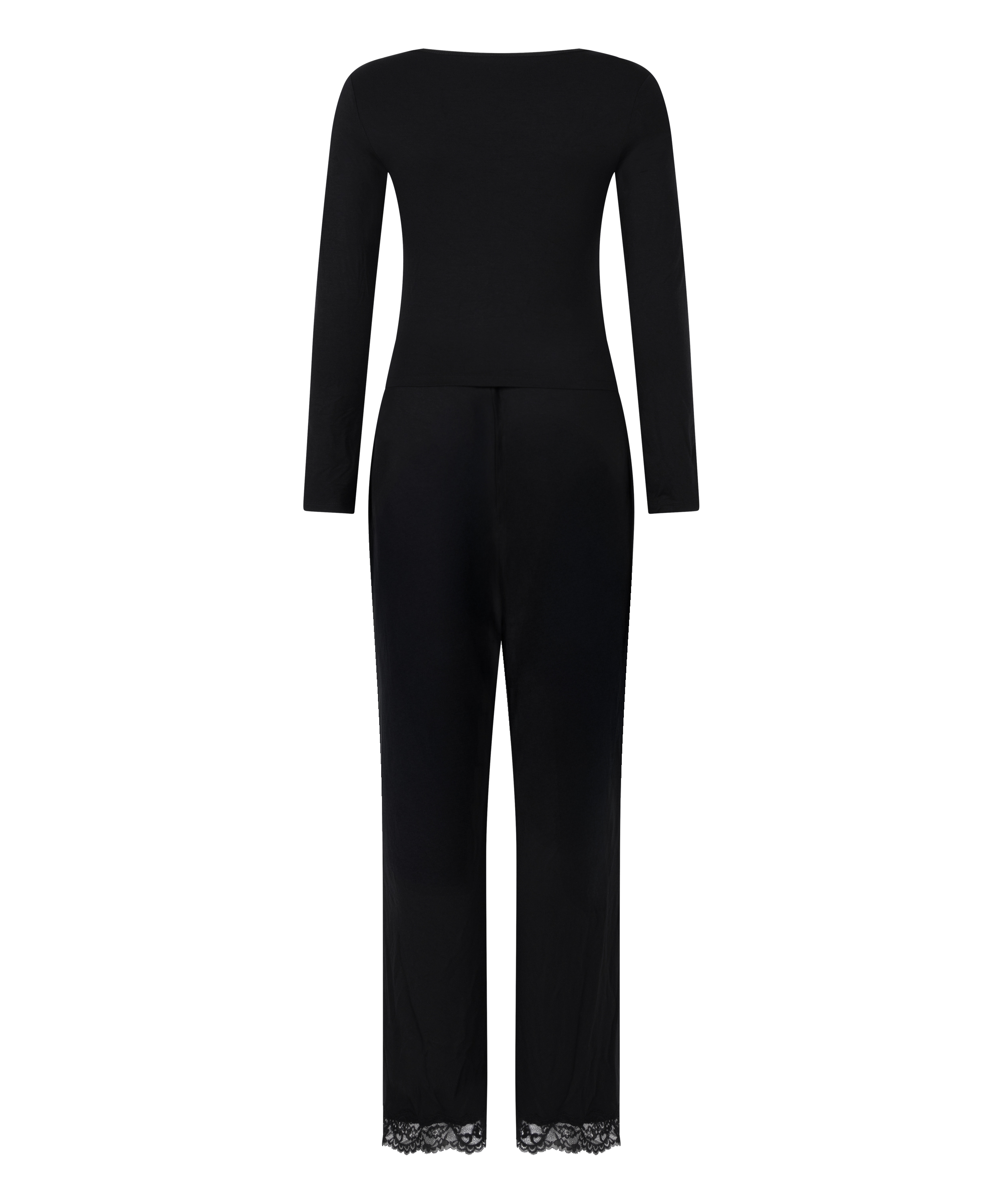 Pajama Set, Black, main