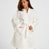 Waffle Bathrobe, White