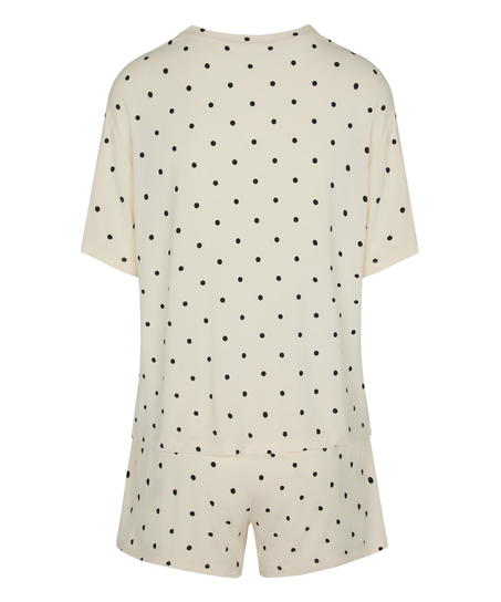 Pyjama Set Loose, White