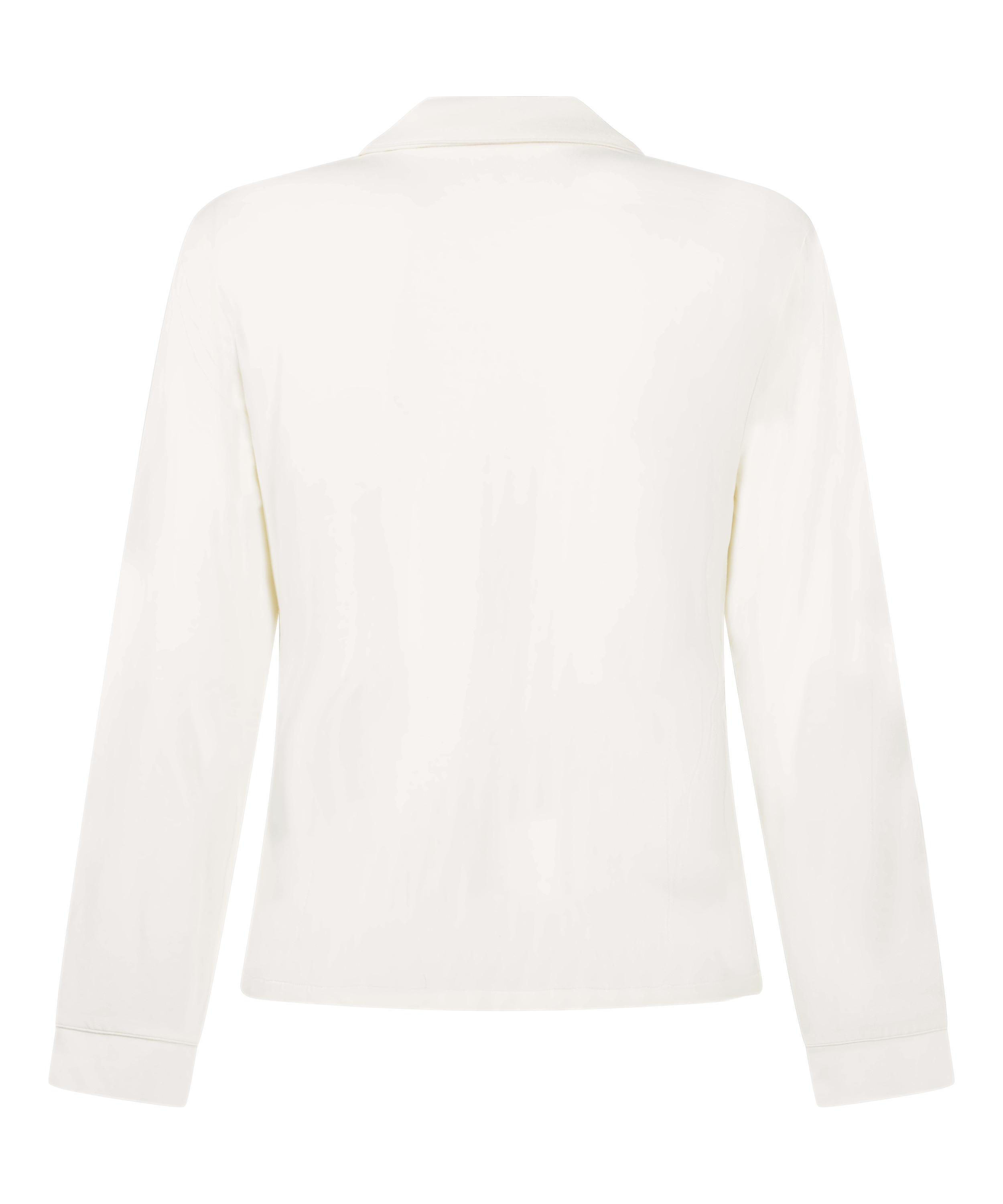 Essential Jersey Long-Sleeved Jacket, White, main