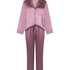 Pyjama Set Shiny Satin, Pink
