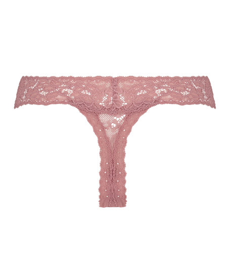 Madison Extra Low Thong, Pink