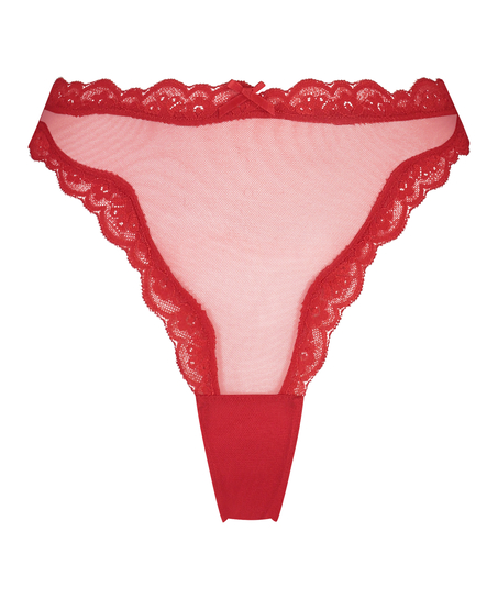 Hazel Thong, Red