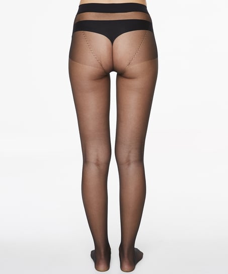 Seamless Tights 20 Denier, Black